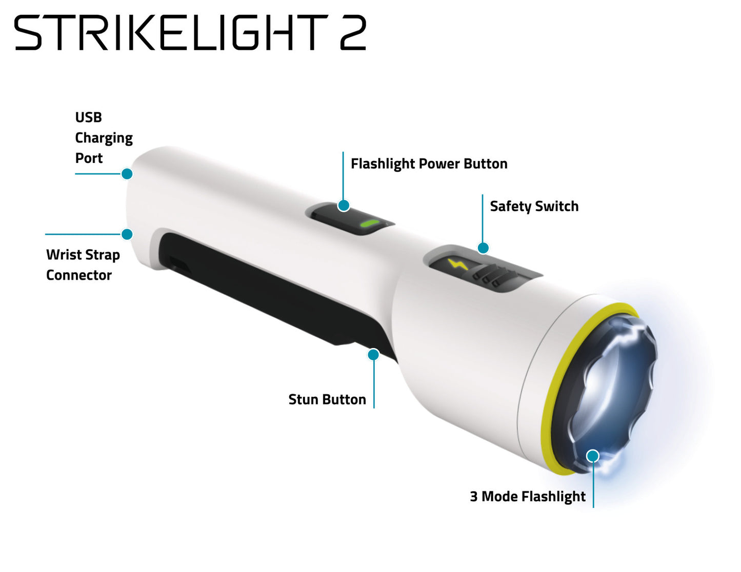 TASER StrikeLight 2 - White
